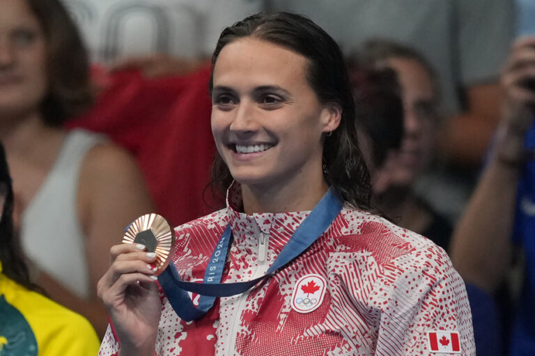 Swimming | Kylie Masse, the other medalist