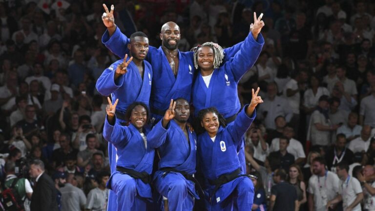 Teddy Riner’s speech against the Blues, anticipated celebrations for the Japanese… Behind the scenes of the team event final