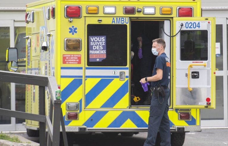 The Brotherhood of Pre-Hospital Workers of Quebec denounces the purchase of ambulances that are too small