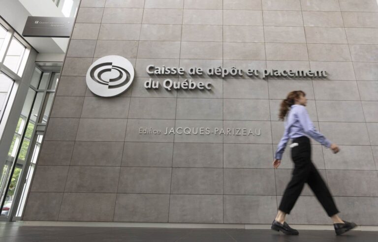 The Caisse de dépôt et placement shows mixed performance at mid-year