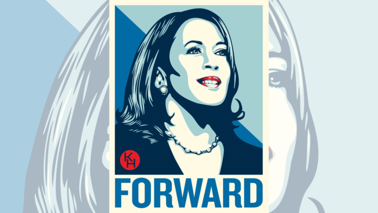 The artist behind Barack Obama’s iconic “Hope” poster creates a new work for Kamala Harris