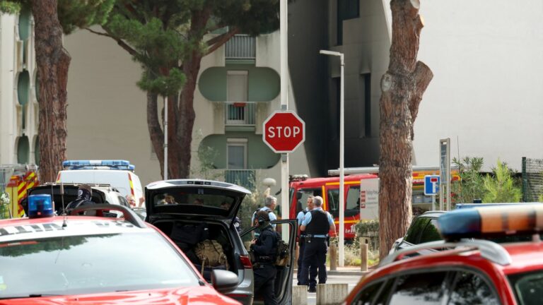 The main suspect was arrested “despite his gunshots” during the operation, announces Gérald Darmanin