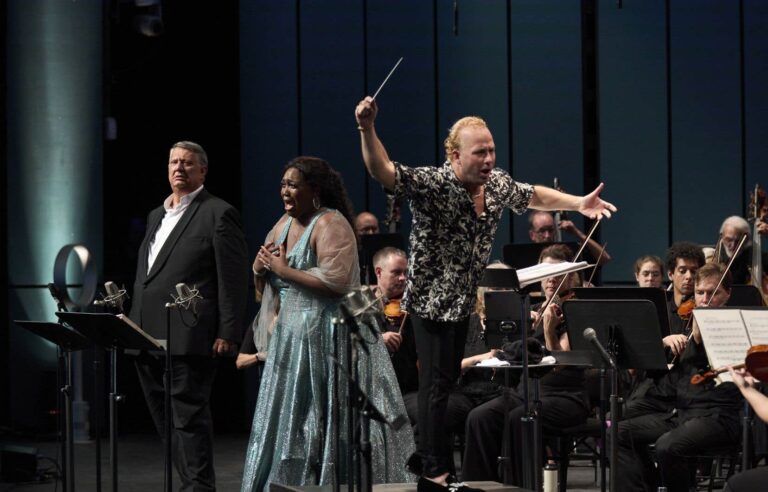 The presentation of “Aida” at the 2024 Lanaudière Festival, gold medal for music