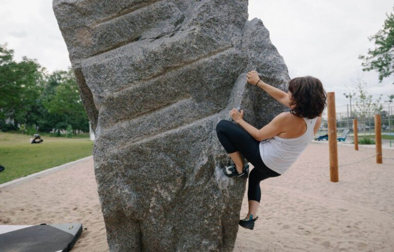 There is no age to start climbing