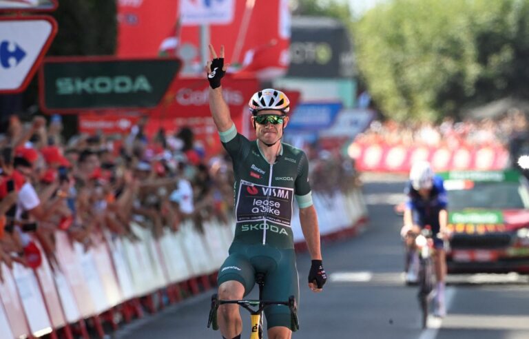 Third stage victory for Van Aert in the Vuelta a España