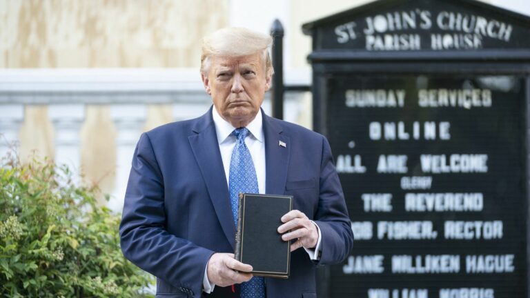 To pay off his debts, Donald Trump made $300,000 selling Bibles