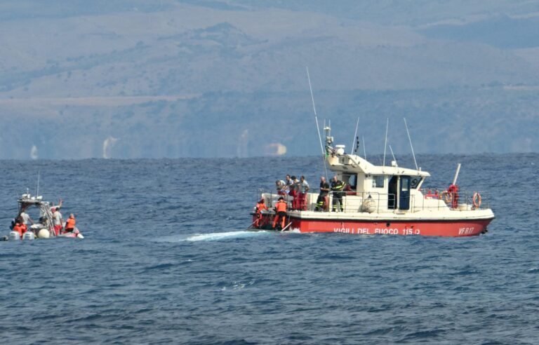 Two bodies found in super yacht wreck in Sicily