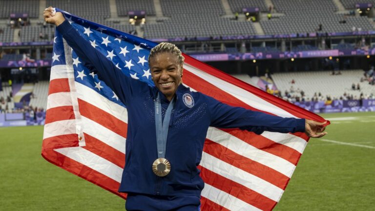 US rugby player Ariana Ramsey enjoys ‘free treatments’ at Olympic Village