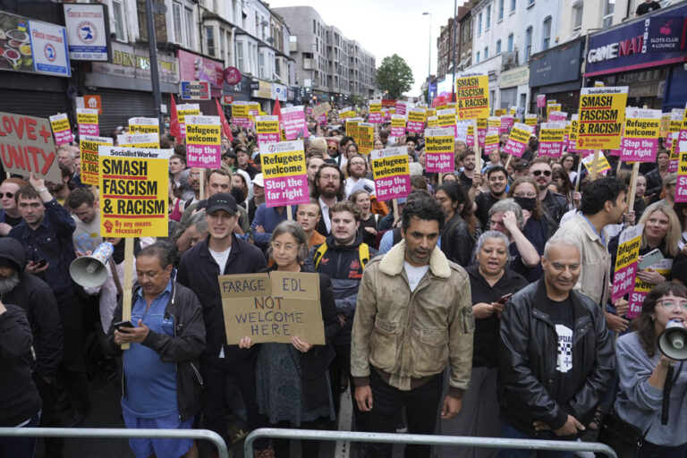 United Kingdom | Many rallies to denounce racist violence