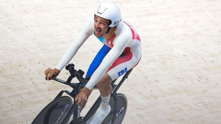 VIDEO. Relive the supersonic race of French cyclist Alexandre Léauté, Paralympic champion in the 3,000m individual pursuit