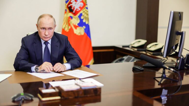 Vladimir Putin accuses kyiv of trying to strike Kursk nuclear power plant