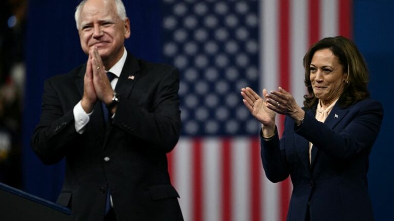 Why did Kamala Harris choose Tim Walz as her running mate?