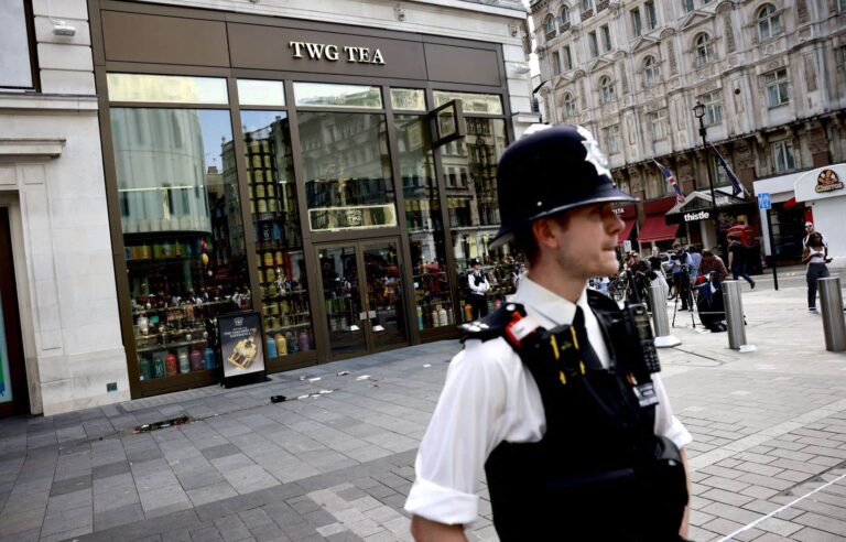 Woman and 11-year-old girl hospitalised after stabbing in central London