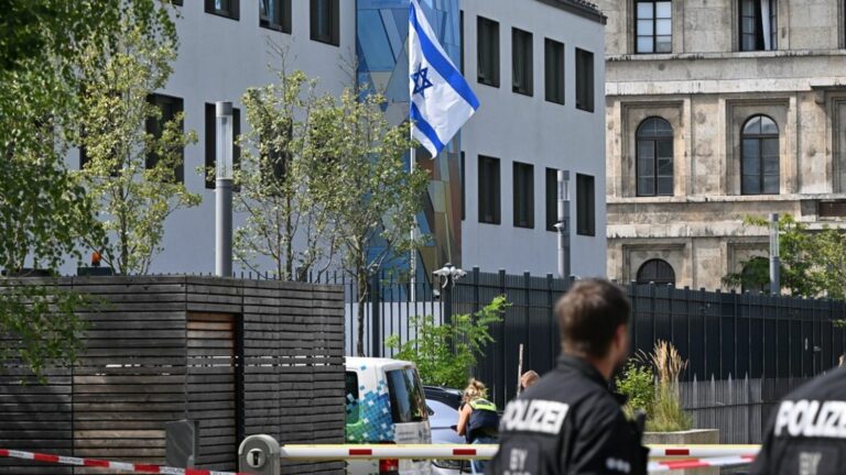 Man killed by German police in Munich after opening fire near Israeli consulate