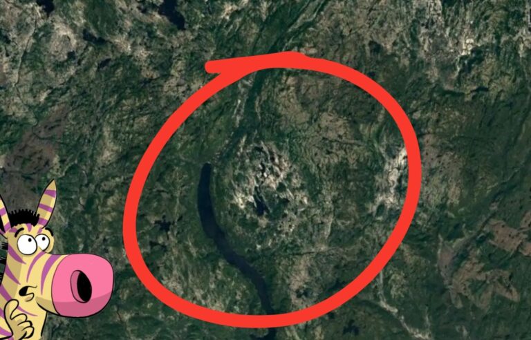 A Quebecer finds a meteorite crater by chance!