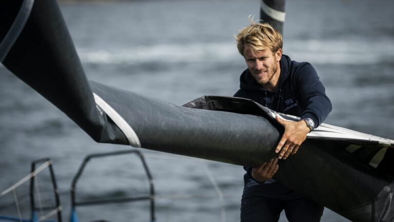 A start-up and the navigator François Gabart create the first cargo trimaran