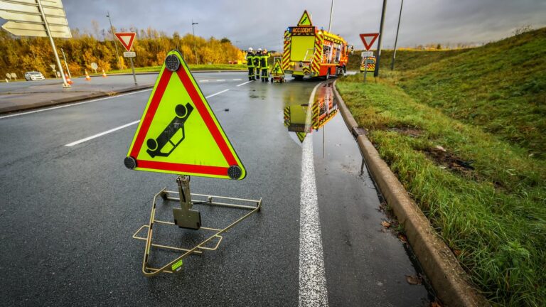 A84 closed for several hours