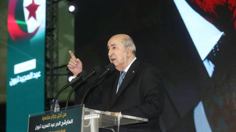 Abdelmadjid Tebboune is the clear favourite in a vote with no hope of change