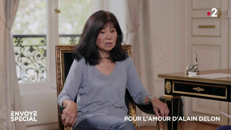 After the death of Alain Delon, Hiromi Rollin confides in “Envoyé spécial”