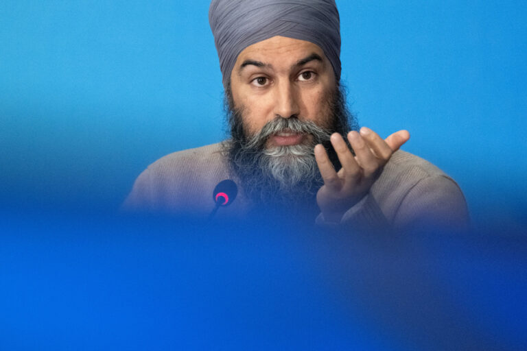 Agreement between the NDP and the PLC | Jagmeet Singh justifies his withdrawal by attacking Pierre Poilievre