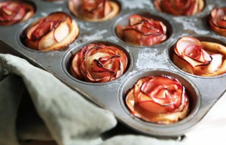 Apple and Cranberry Tarts