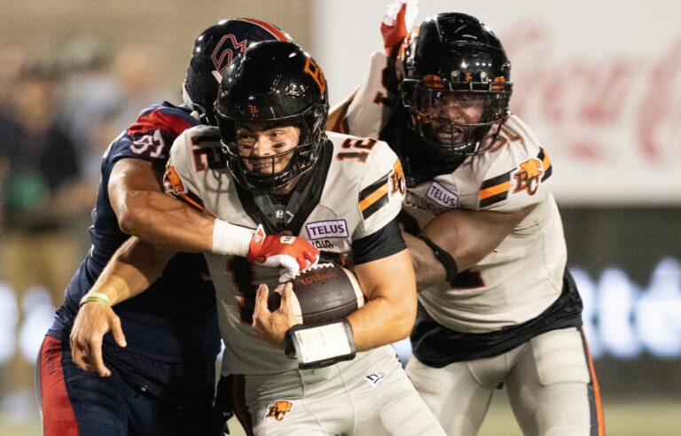 BC Lions halt Montreal Alouettes’ winning streak