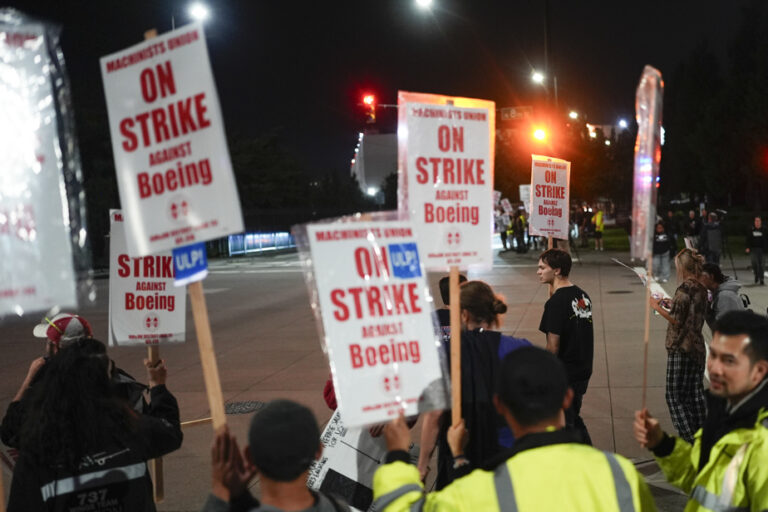 Boeing faces first major strike since 2008