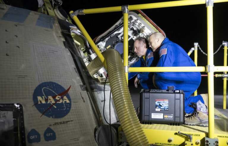 Boeing’s new capsule leaves the ISS