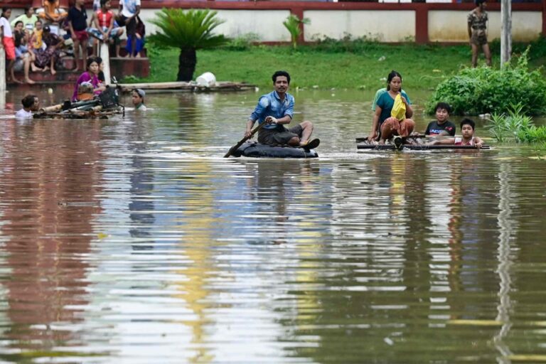 Burma floods | Death toll rises to 226, 77 missing, state TV says