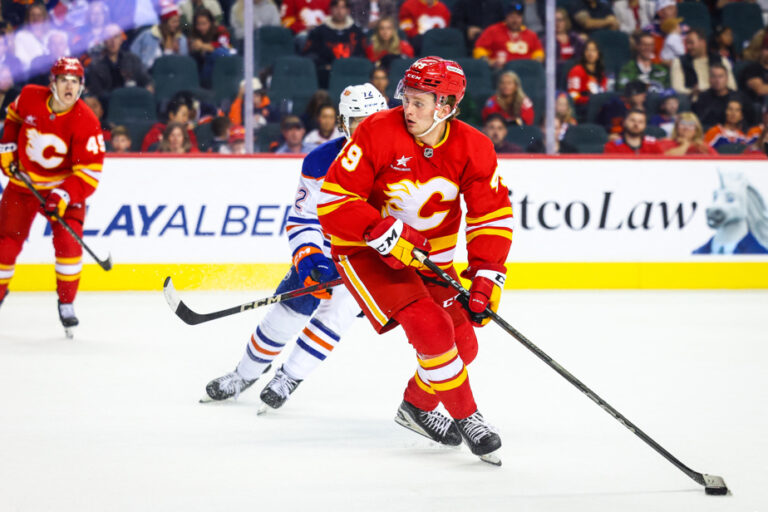 Calgary Flames | An entry contract for young striker Andrew Basha