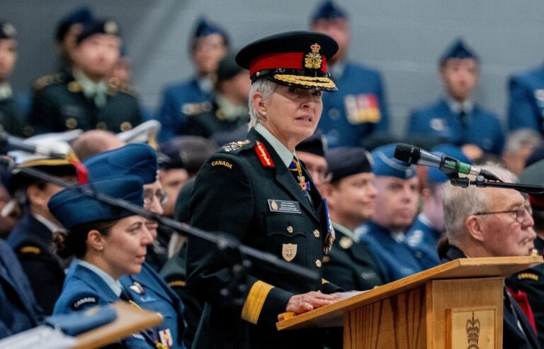 Canadian Chief of Defense Staff Jennie Carignan wants to rebuild the strength of the Canadian Armed Forces