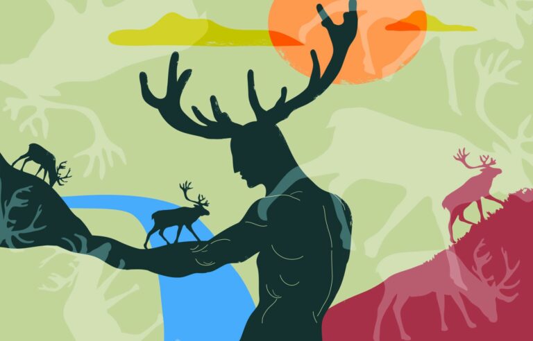 Caribou diplomacy, the place of humans in nature