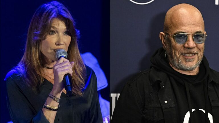 Carla Bruni and Pascal Obispo form a unique duo