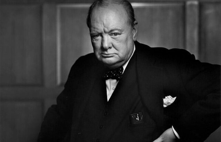 Churchill’s ‘Roaring Lion’ portrait by photographer Yousuf Karsh has been found