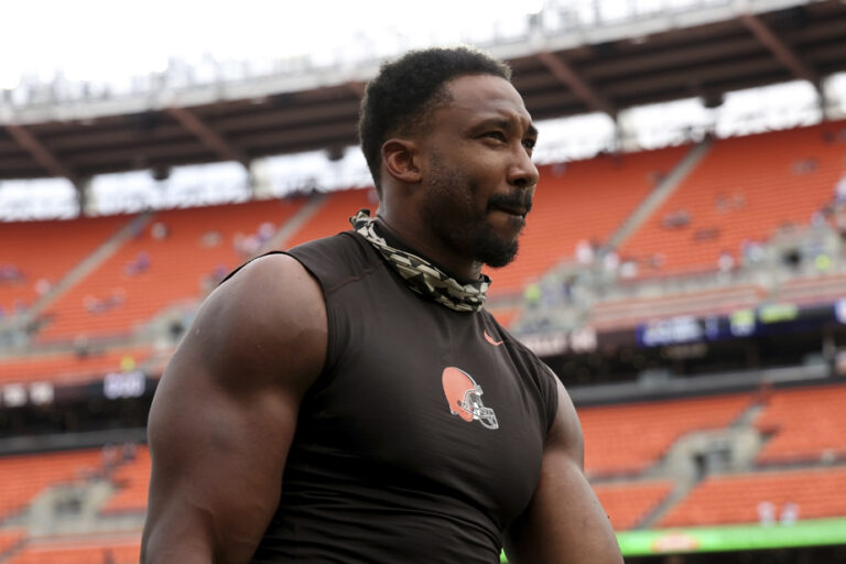 Cleveland Browns | Myles Garrett still out of practice