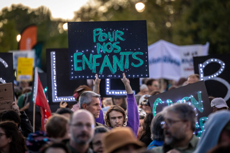 Climate demonstration | Climate “fed up” in the streets of Montreal