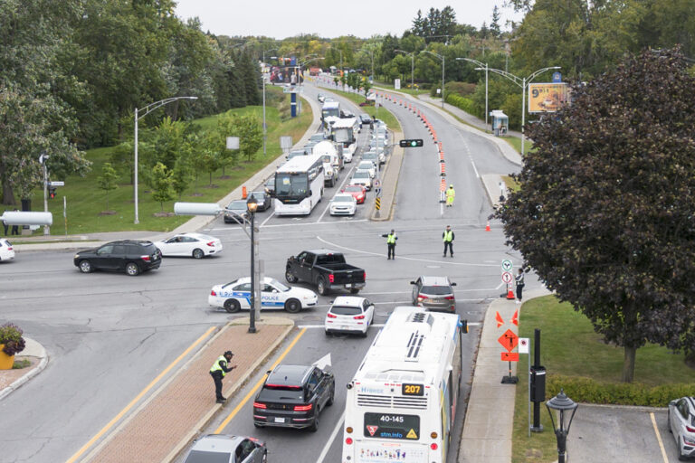 Congestion in L’Île-Bizard | Montreal will no longer validate access stickers at all times