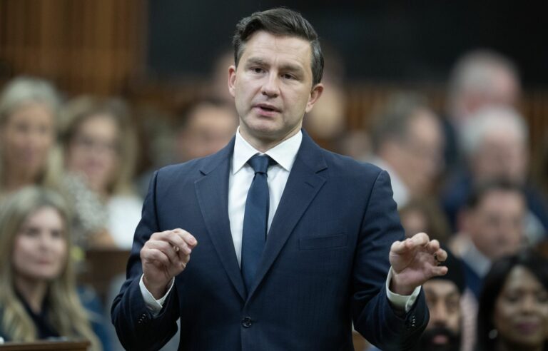 Conservative leader Pierre Poilievre tables motion to bring down Trudeau government