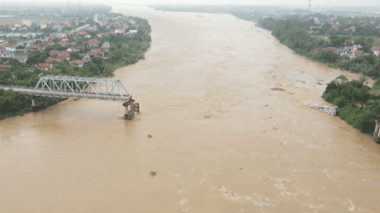 Country hit by devastating typhoon