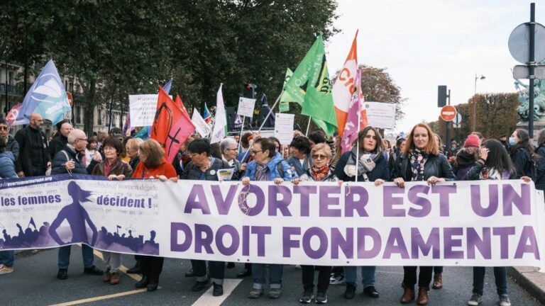 Demonstrations to defend the right to abortion bring together hundreds of people in several cities in France