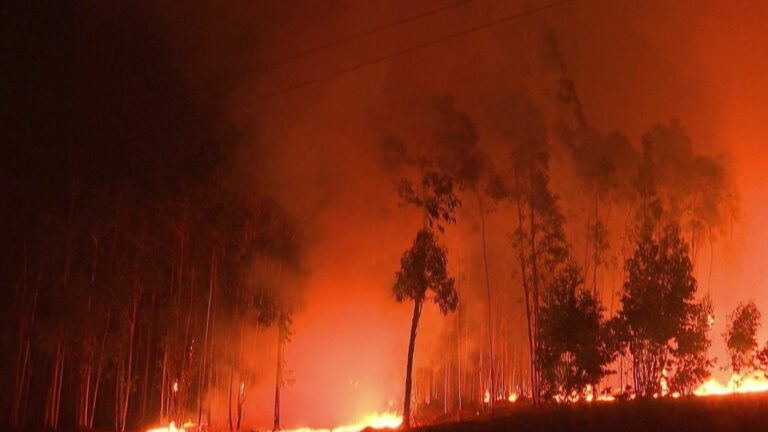 Fires ravage part of the country