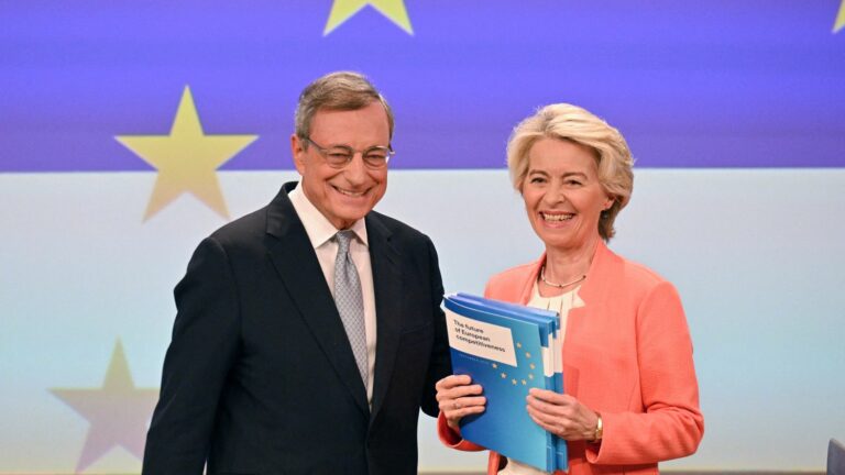 To revive the European economy, Italian Mario Draghi recommends investing twice the amount of the Marshall Plan