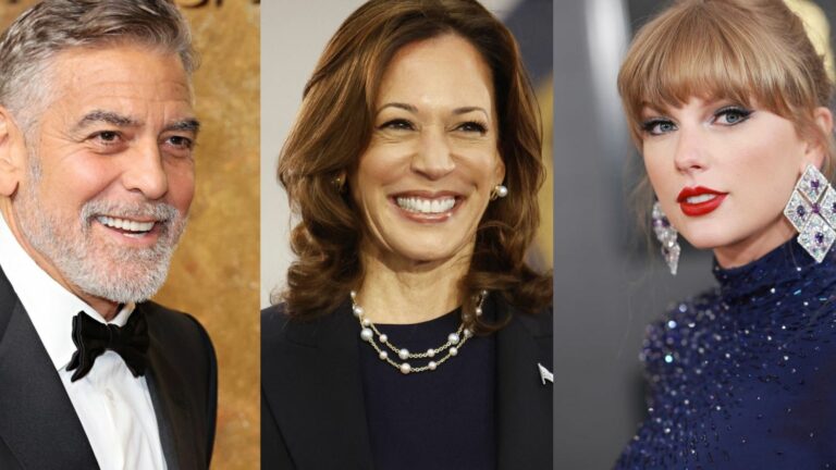 From George Clooney to Taylor Swift, 5 Times Stars Gave Kamala Harris a Big Boost in the US Presidential Race