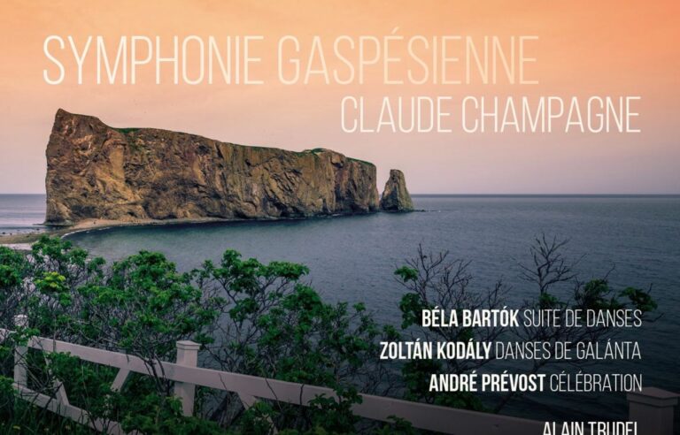 Gaspé Symphony by Claude Champagne. Laval Symphony Orchestra, Alain Trudel. Atma ACD2 2867.