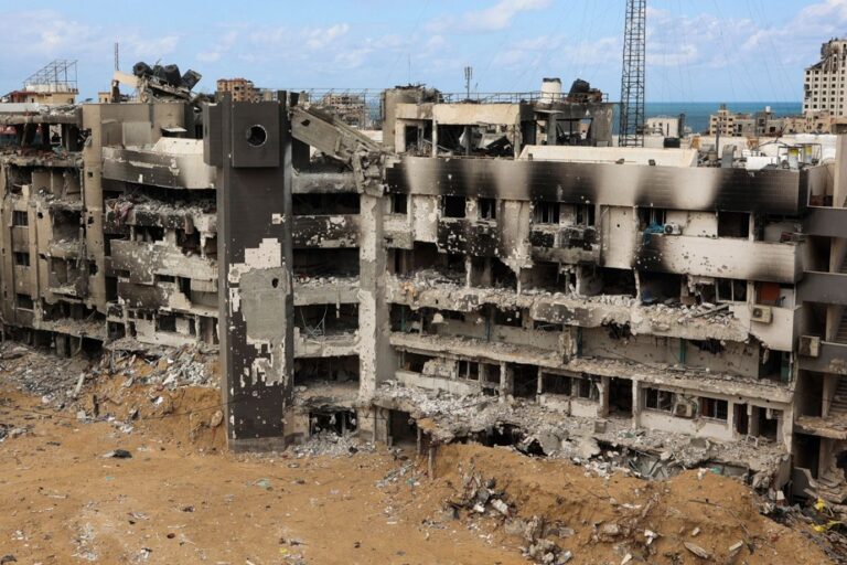 Gaza | Al-Shifa hospital in ruins, emblematic place of the war