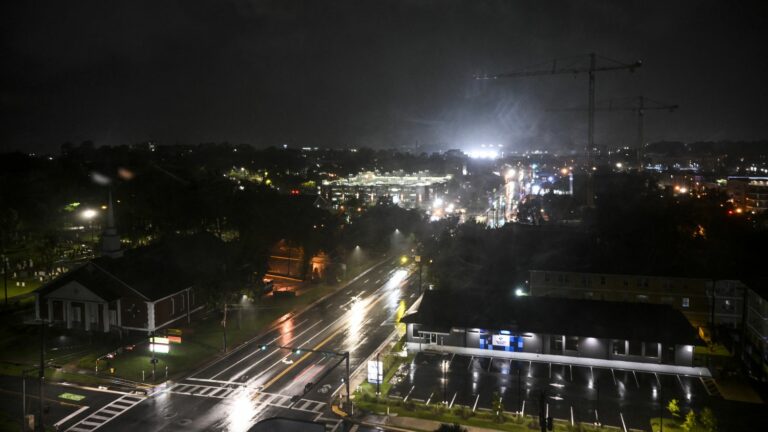 Hurricane Helene, downgraded to a tropical storm, killed three people in the states of Georgia and Florida