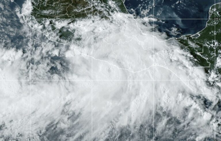 Hurricane John, now tropical storm, hits southern Mexico