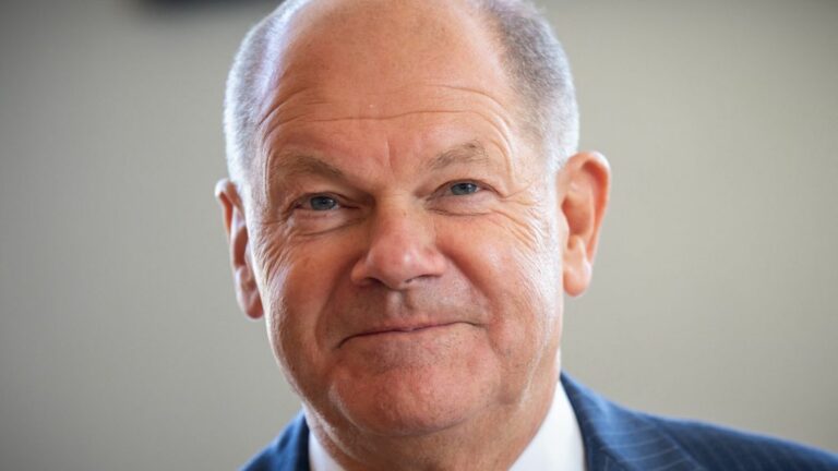 In Germany, Olaf Scholz’s party narrowly wins regional election against far-right