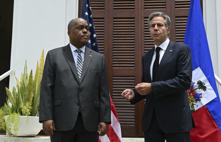 In high-security visit to Haiti, Antony Blinken recommends a rapid electoral process