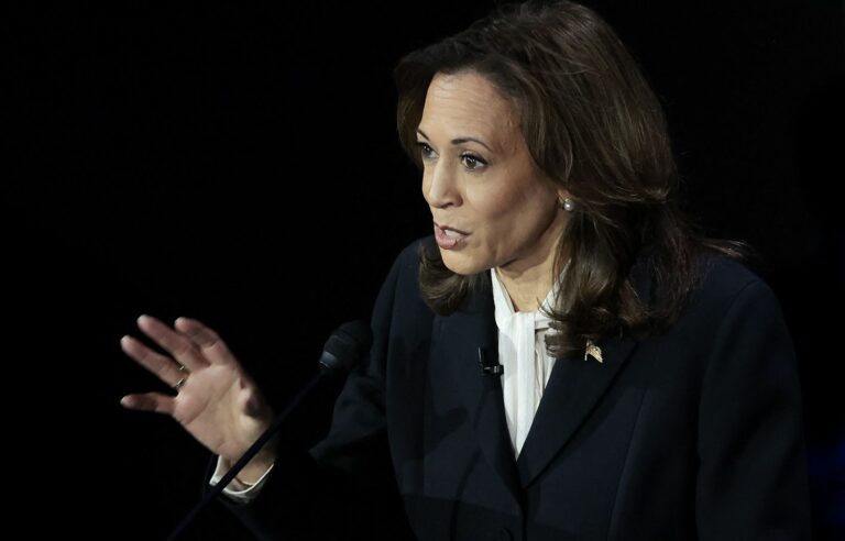 Kamala Harris accuses Donald Trump of spreading ‘web of lies’ about abortion during presidential debate